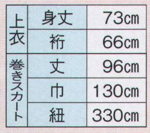 日本の歳時記 7903 水屋着 茶印  サイズ／スペック